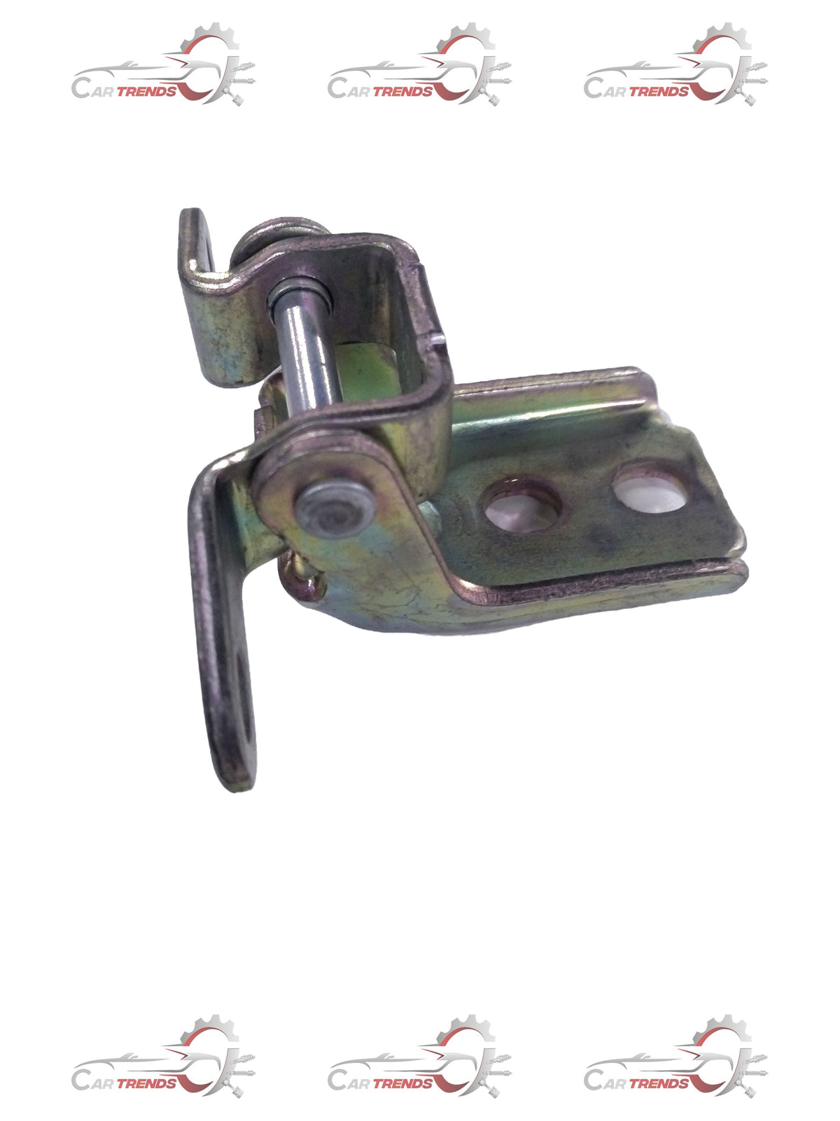 Left hand front upper side door hinge assembly for Chevrolet/Beat, spare part by CarTrends, showing the hinge component.