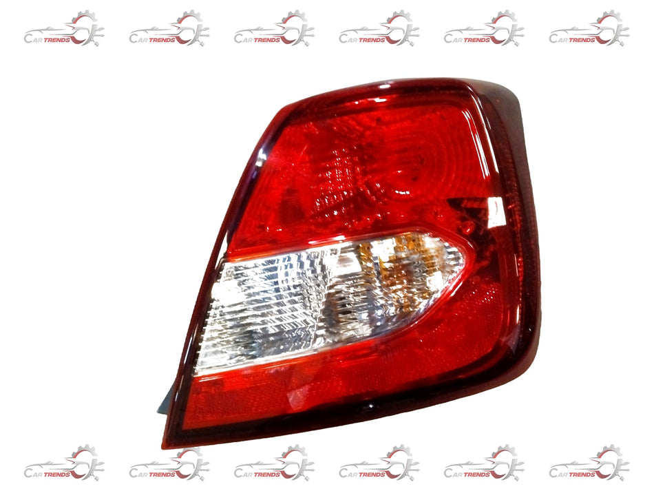 Nissan Datsun Go Plus right tail lamp assembly with red and clear lens, mounted on vehicle rear side.