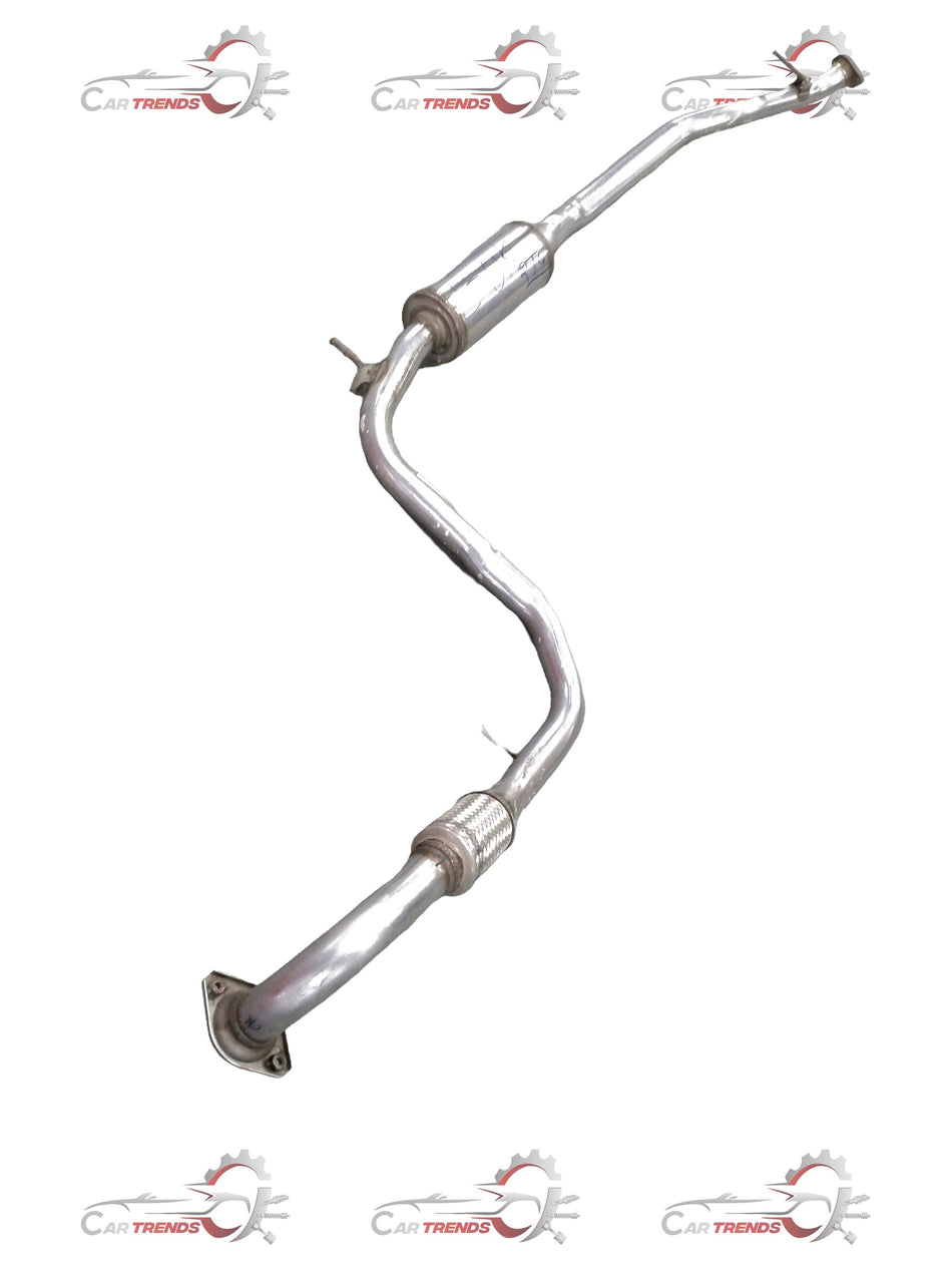 Honda Pipe B Exhaust for Amaze, City, Civic, Elevate models, showing the metallic exhaust pipe with mounting components.