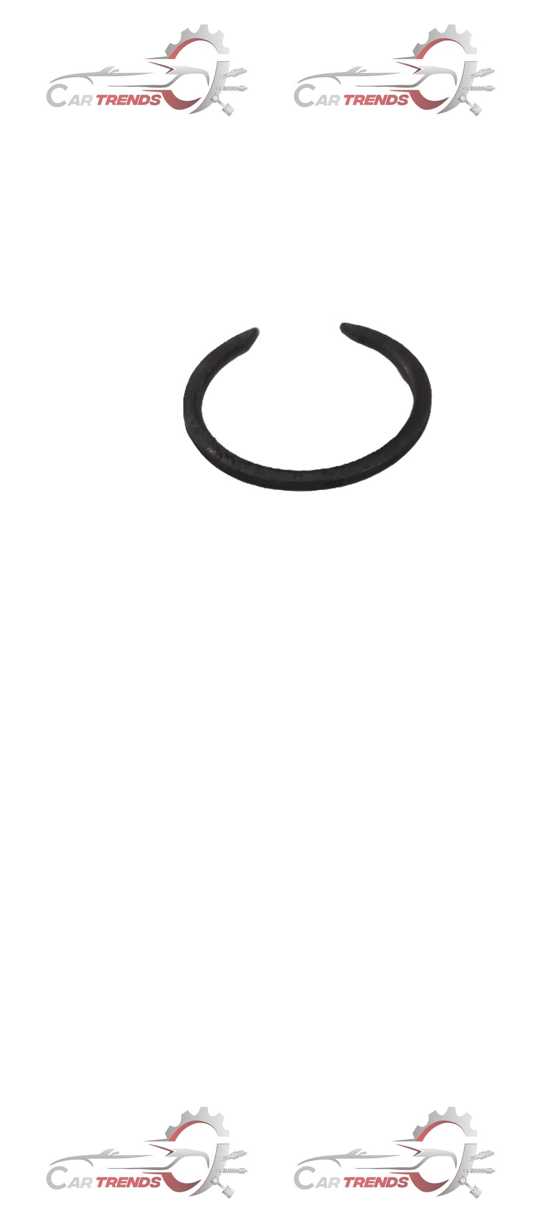 CarTrends CIRCLIP AVEO automotive part, close-up of the circular metal clip used in vehicle assembly and repair.