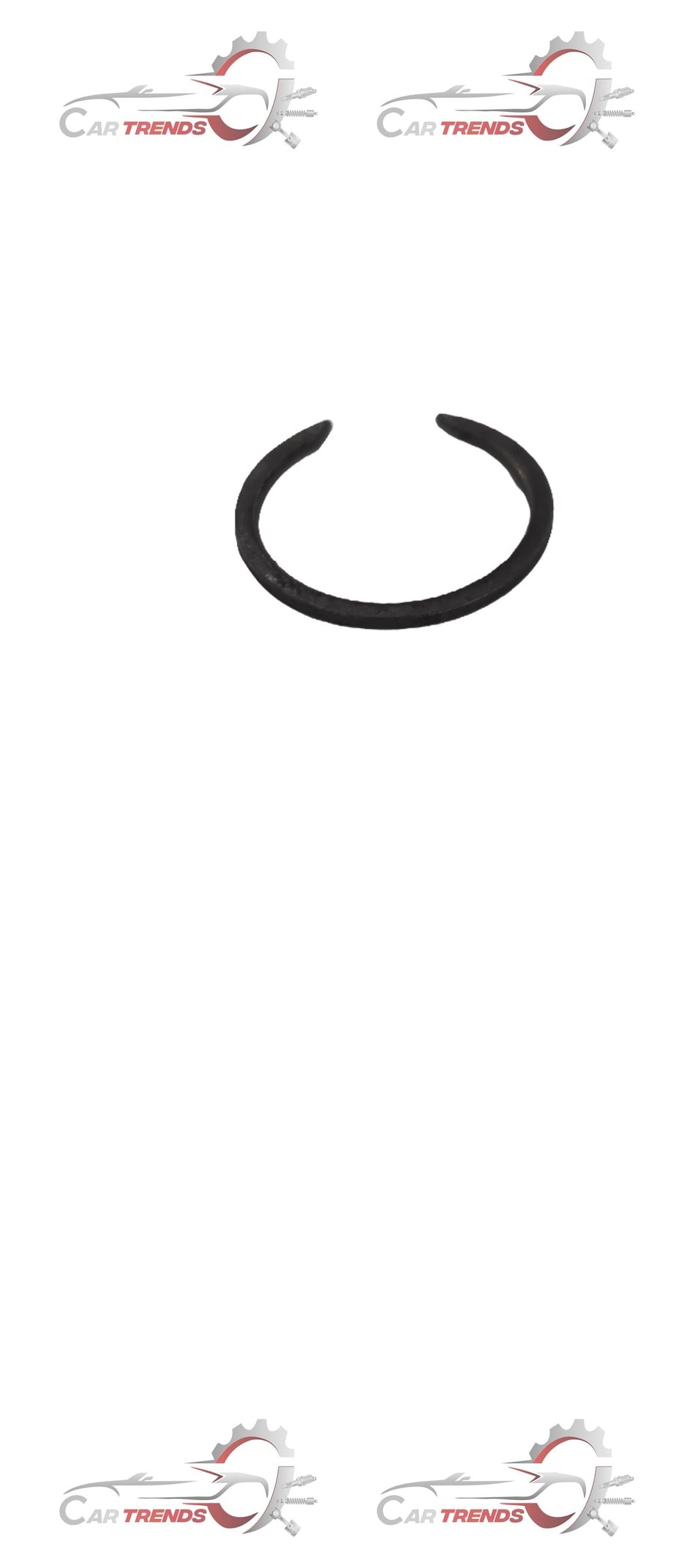 CarTrends CIRCLIP AVEO automotive part, close-up of the circular metal clip used in vehicle assembly and repair.