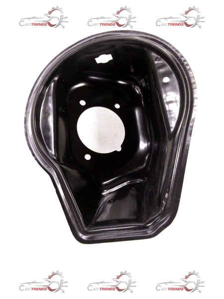 General Motors Chevrolet Spark fuel filler cap, close-up view showing the black plastic cover and mounting details.