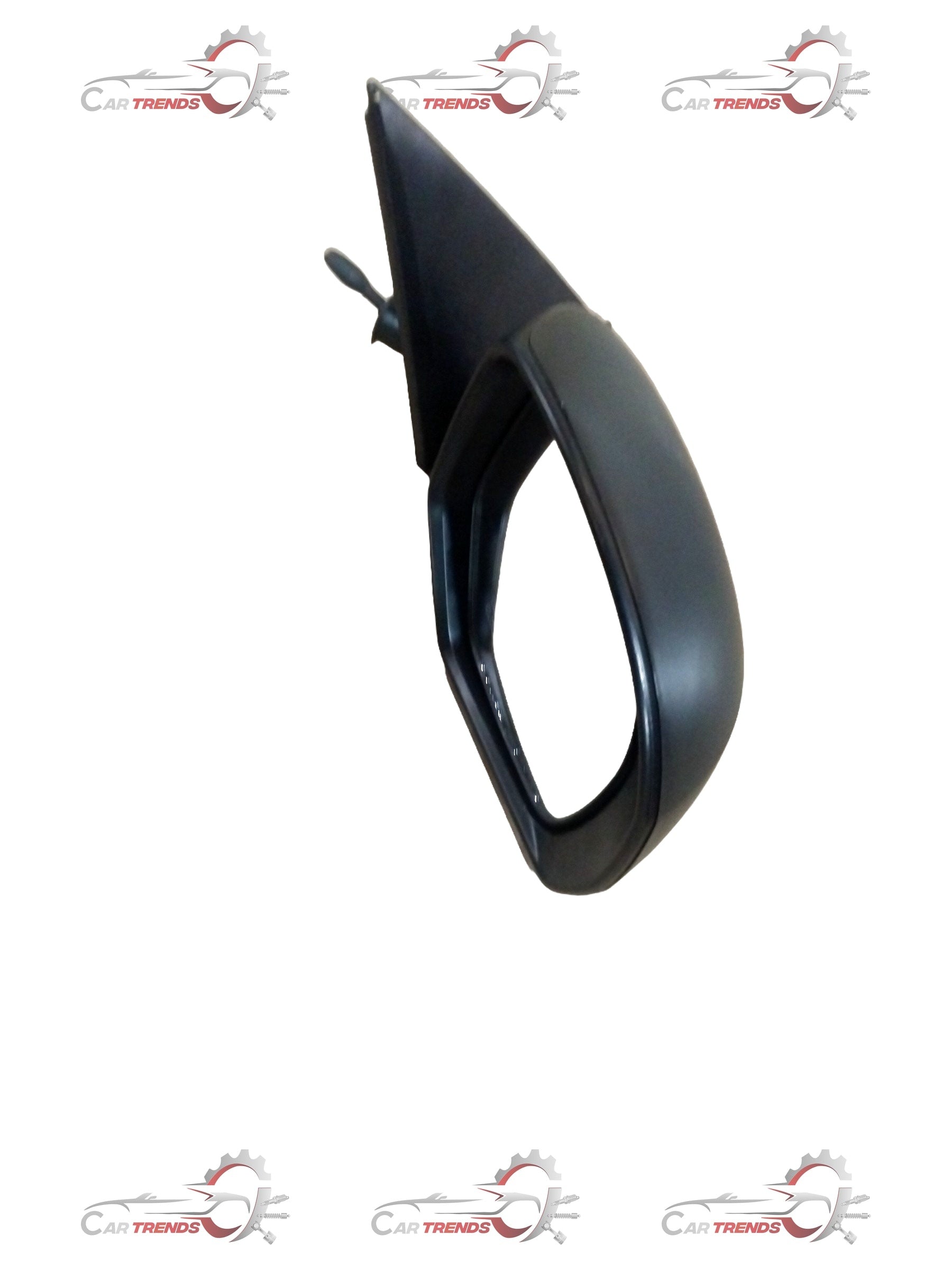 Maruti Suzuki mirror for Swift and Dzire, right side, showing the reflective glass and black plastic frame.
