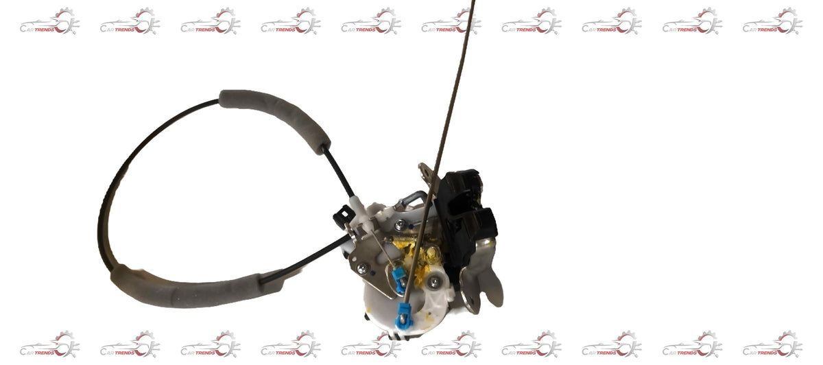 Maruti Suzuki latch assembly for back door, automotive door lock mechanism, shown on a clean white background