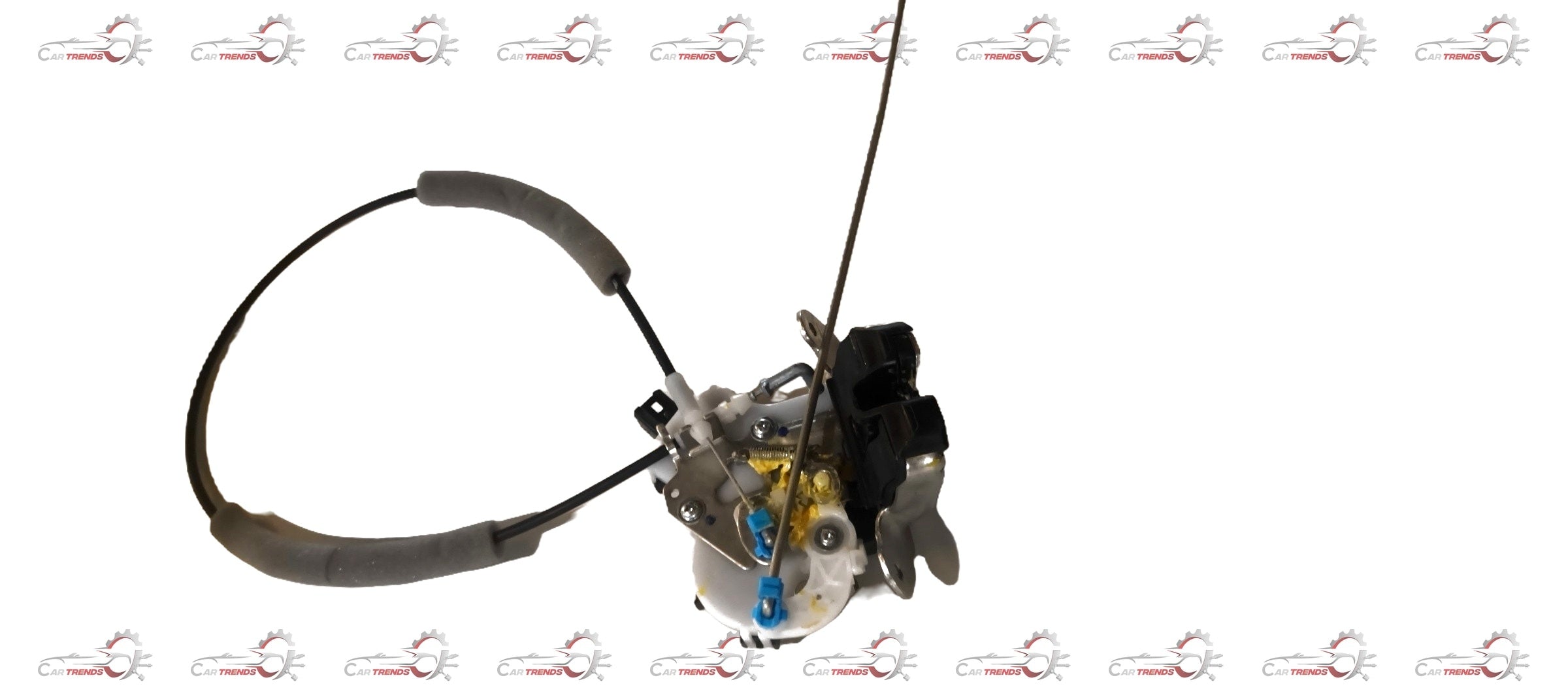 Maruti Suzuki latch assembly for back door, automotive door lock mechanism, shown on a clean white background