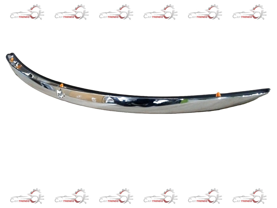 Maruti Suzuki Baleno garnish back door panel in black with chrome trim, showing the exterior rear view of the car.