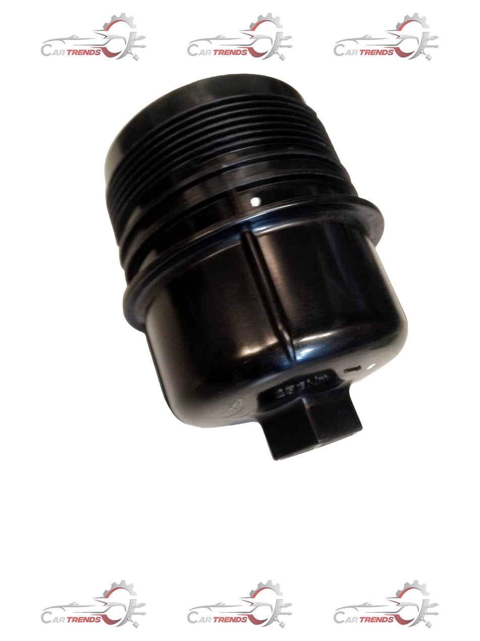 CarTrends filter cap for Mahindra Bolero Neo, Scorpio-N, Thar Roxx, XUV 700, and XUV 7X0, shown in close-up.