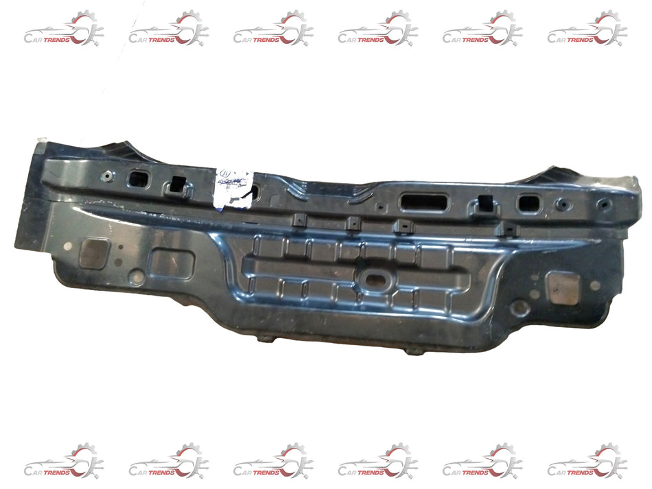 Hyundai I20/Creta/Verna back panel assembly, automotive car part, metal with mounting holes and connector areas.