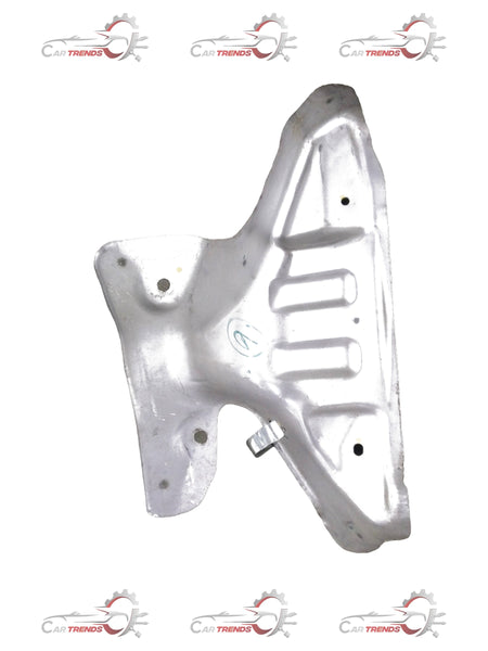CarTrends Nissan Micra exhaust manifold cover showing a close-up of the metal part with mounting points and branding details.