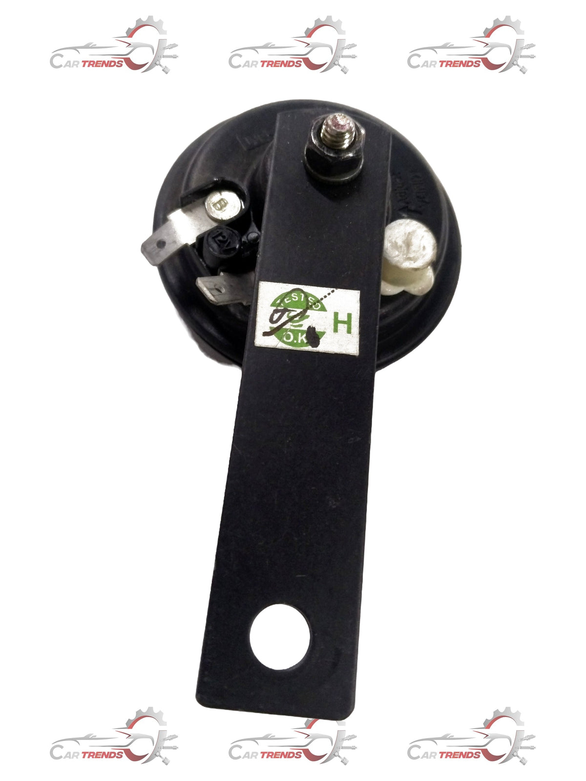 CarTrends Chevrolet Enjoy horn with high note, front view showing the replacement horn component on the vehicle.