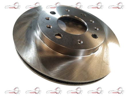 CarTrends brake disc for Tiago, Tigor, Nexon, Altroz front, 21mm thick, round metal automotive part with vented design