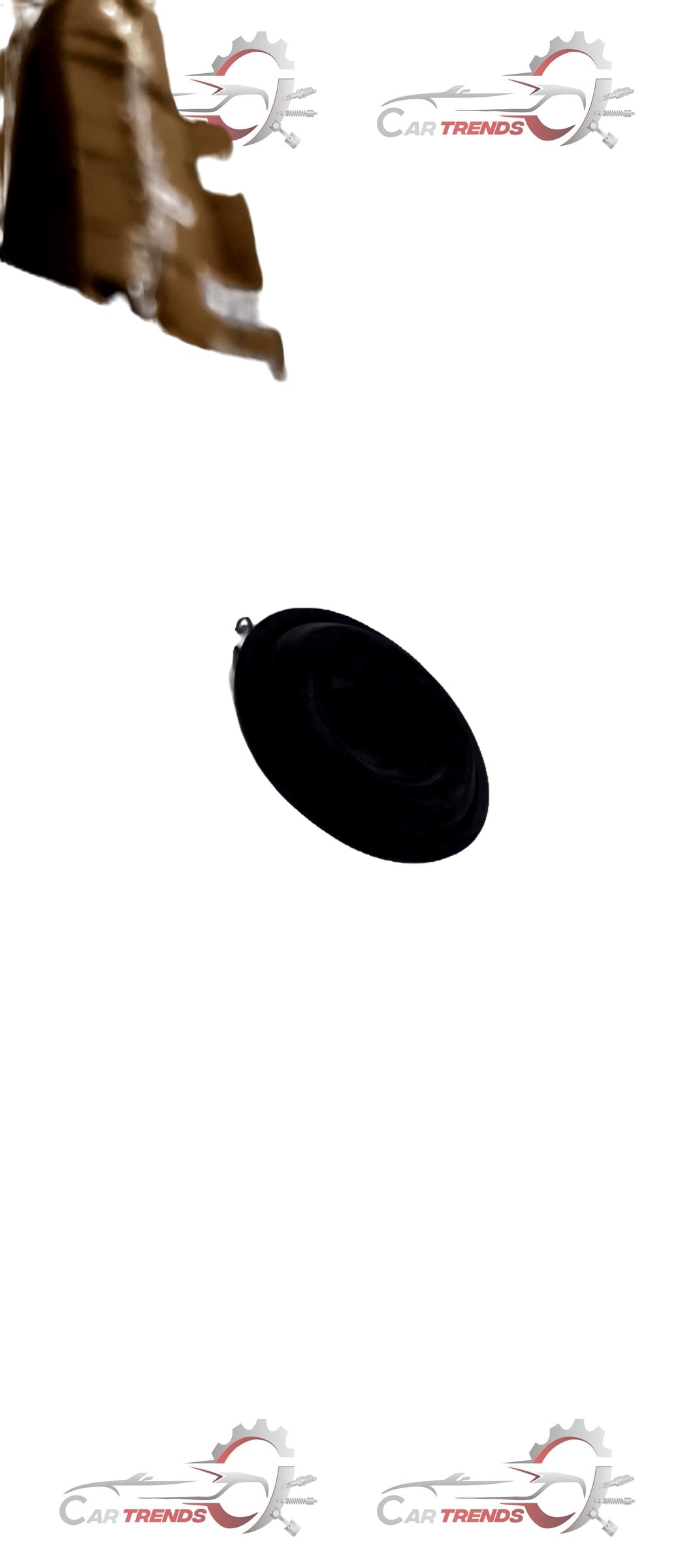 General Motors Chevrolet Optra plug hole N40, automotive repair part, metal component with bolt hole for engine or body fitting