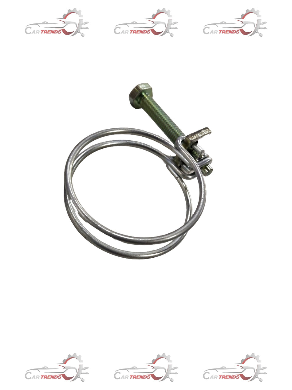 General Motors clip water hose radiator for Chevrolet Tavera, showing the metal clip and radiator hose connection.