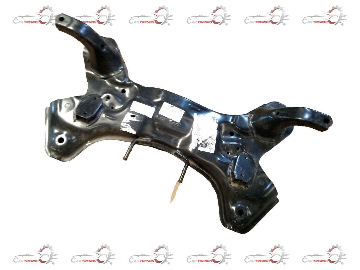 CarTrends Grand i10 chassis spare part, close-up of the black metal chassis component for Hyundai Grand i10 vehicle repair.