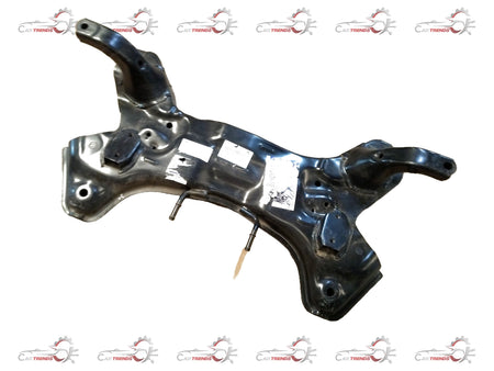CarTrends Grand i10 chassis spare part, close-up of the black metal chassis component for Hyundai Grand i10 vehicle repair.