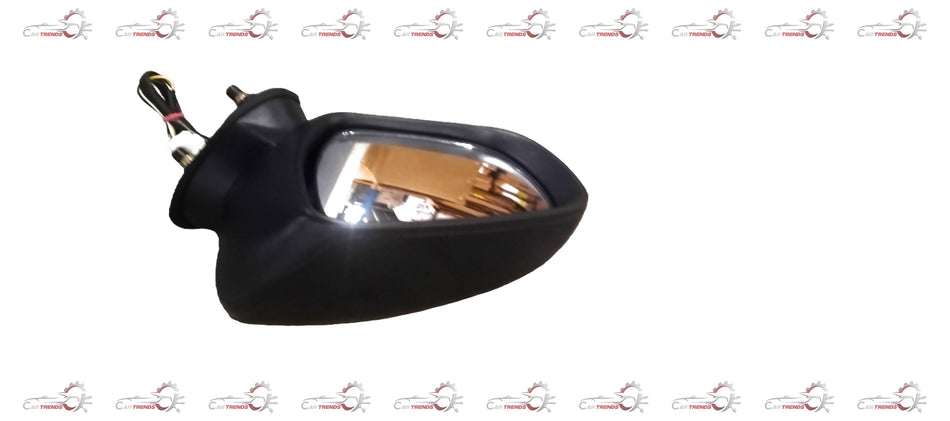 Left hand side rear view mirror with indicator light, 5-wire CarTrends Baleno outside rearview mirror for cars.