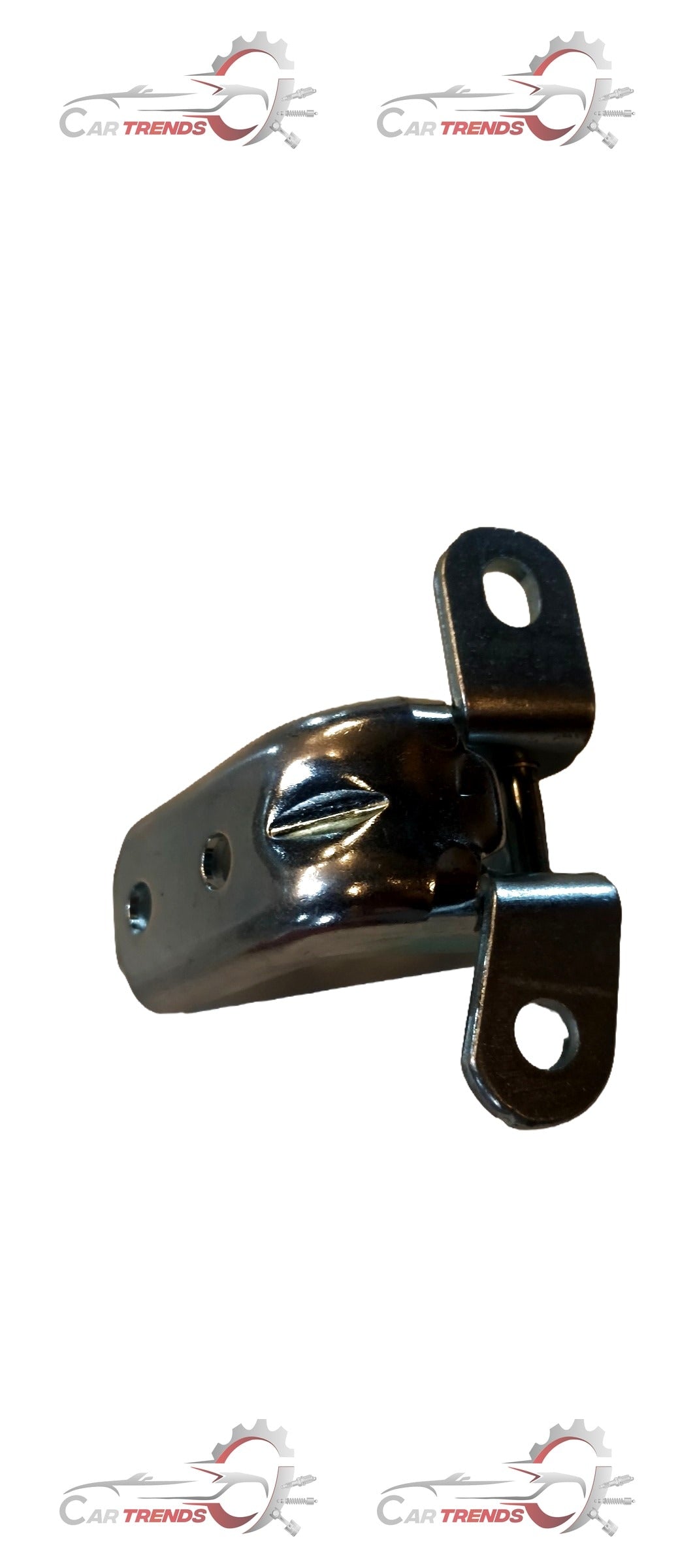 Hyundai LH front door hinge I20 model, automotive replacement part, metal hinge with mounting points visible in the image.