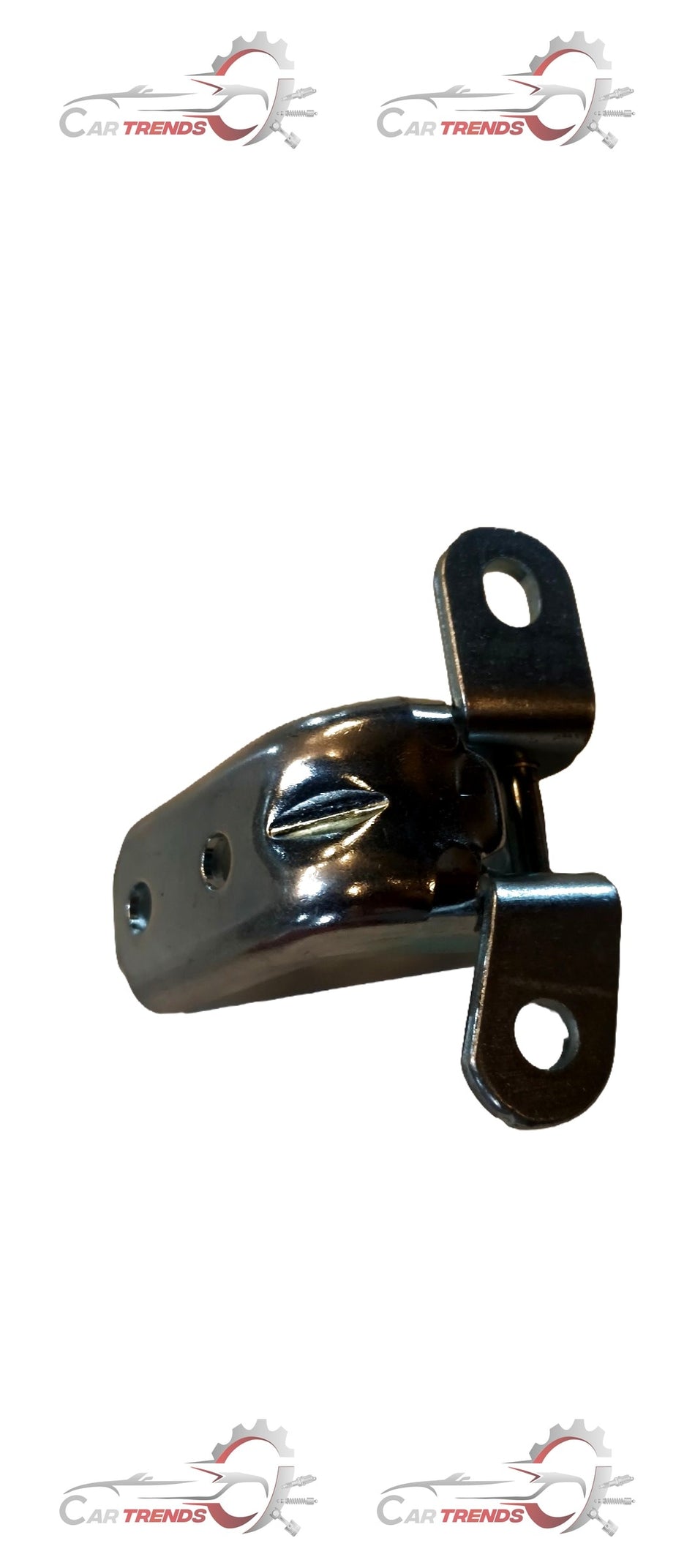 Hyundai LH front door hinge I20 model, automotive replacement part, metal hinge with mounting points visible in the image.