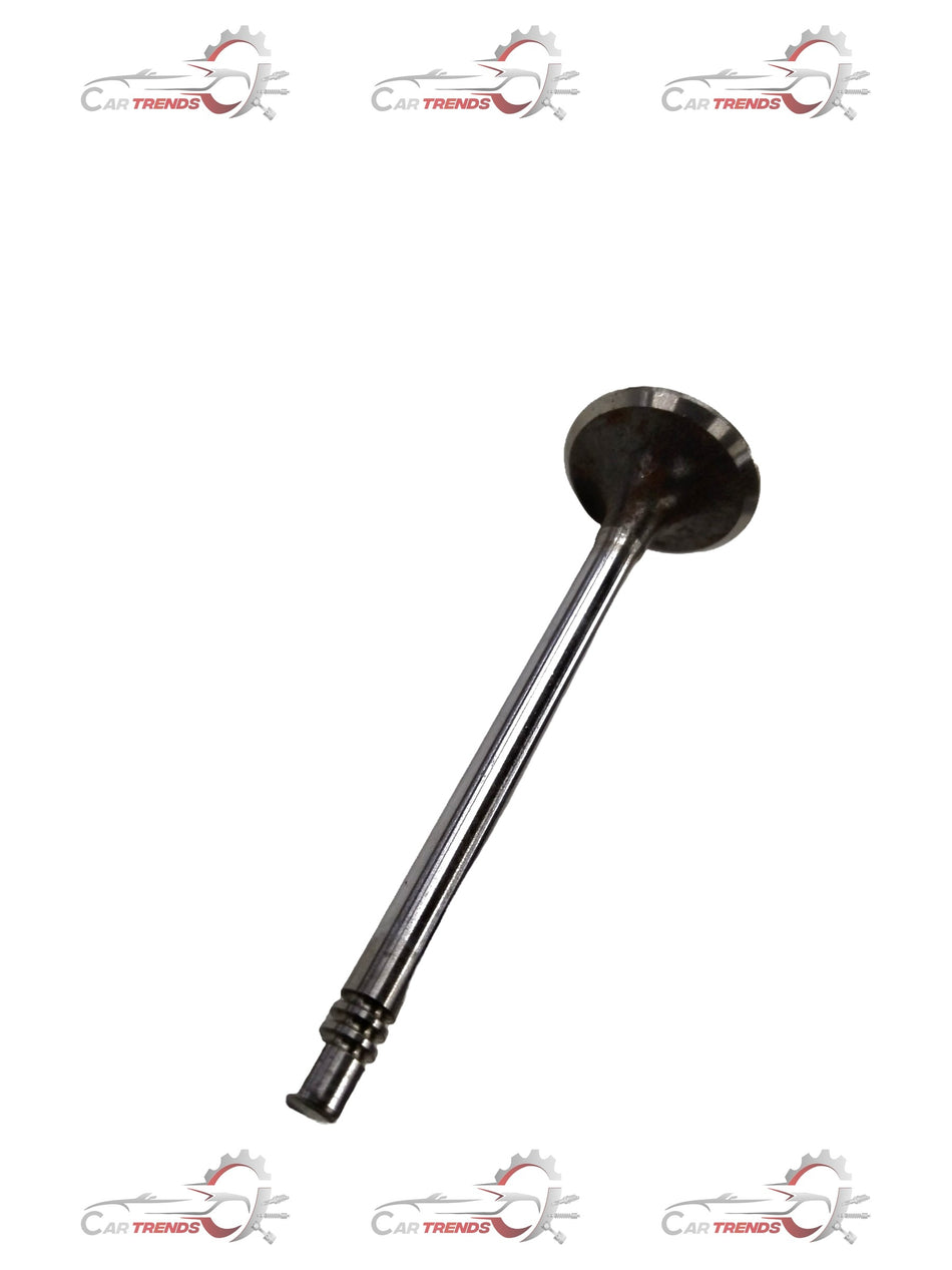 General Motors Chevrolet Optra intake valve showing metallic valve stem and valve seat for engine airflow control.