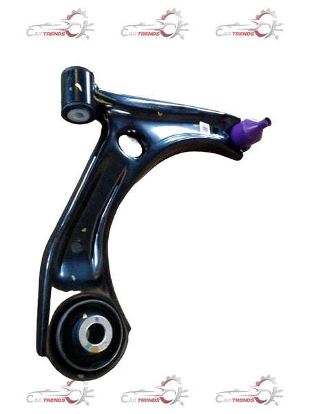Maruti Celerio right-hand suspension arm by CarTrends, showing the metal component with mounting points and bushings.