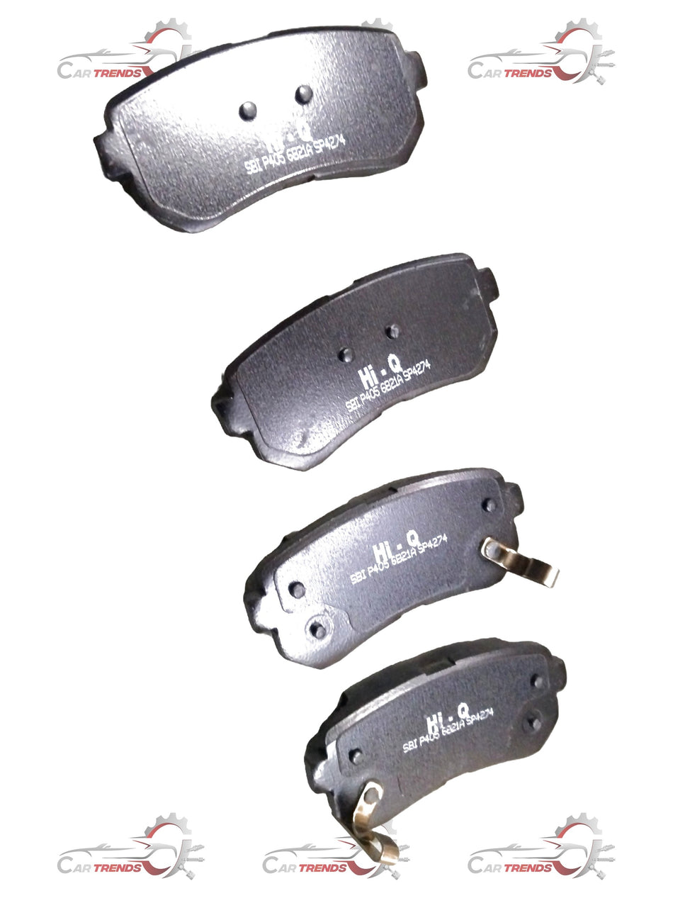HI-Q BRAKE PAD | VERNA/I 20 | REAR | #SP4274 SP4274 - Back view