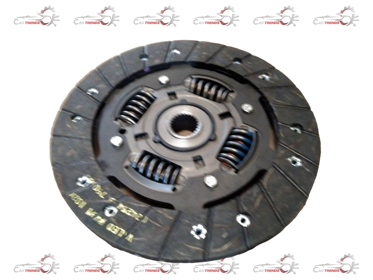 CarTrends clutch plate for i10 Era petrol engine, new spare part showing the metallic disc and friction surface.