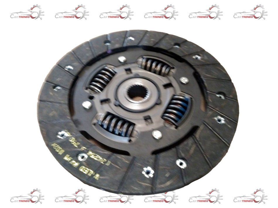 CarTrends clutch plate for I10 Era petrol engine, automotive spare part, showing the metal disc with friction material.