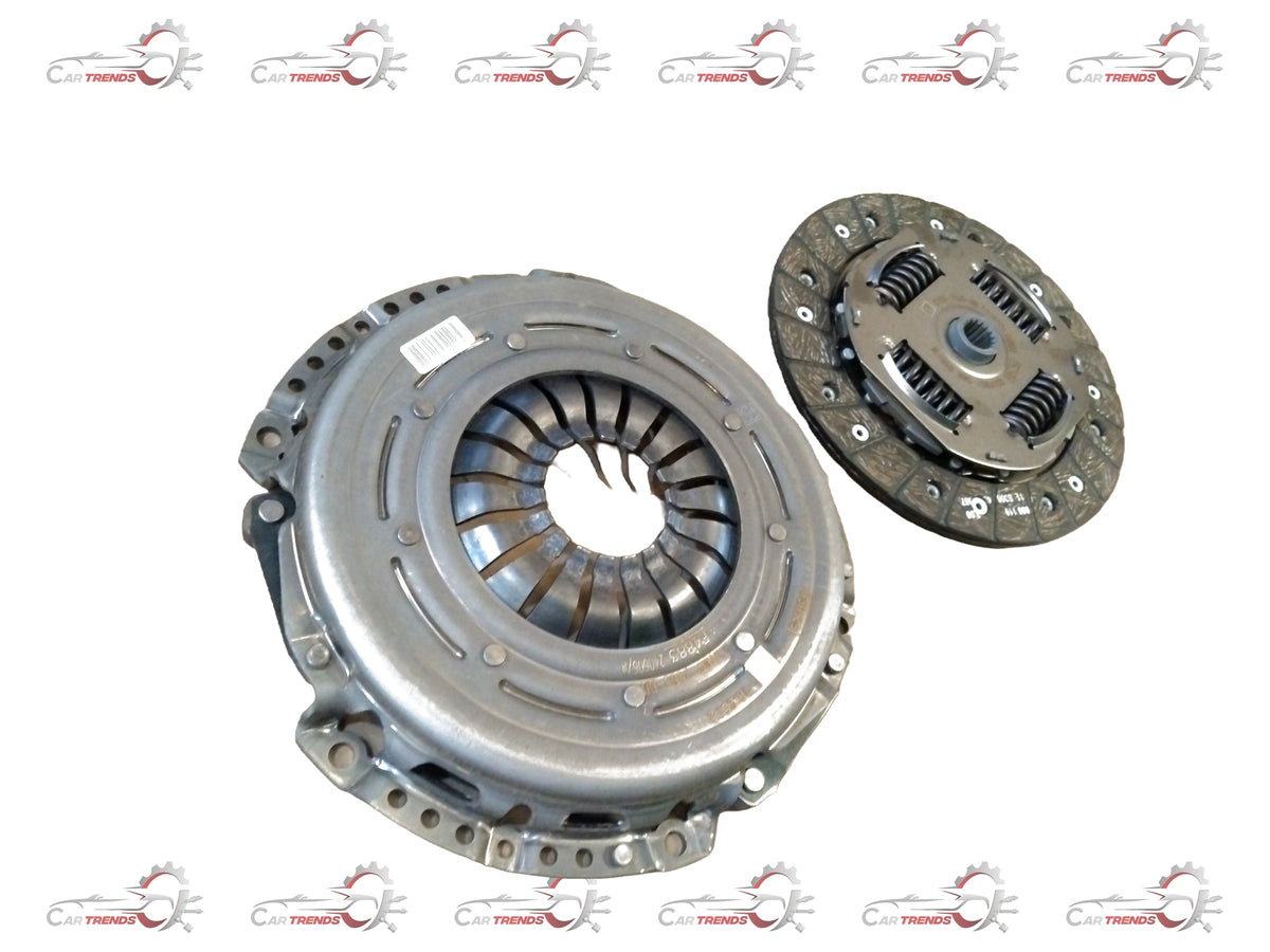 CarTrends clutch assembly spare part for Ford vehicles, showing a close-up of the clutch components and metal surface.