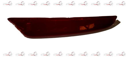 Hyundai Xcent left rear bumper reflector spare part by CarTrends, showing the reflective surface and mounting details.