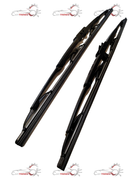 CARTRENDS 22-inch wiper blade for all cars, showing the durable rubber edge and metal frame designed for clear windshield wiping.