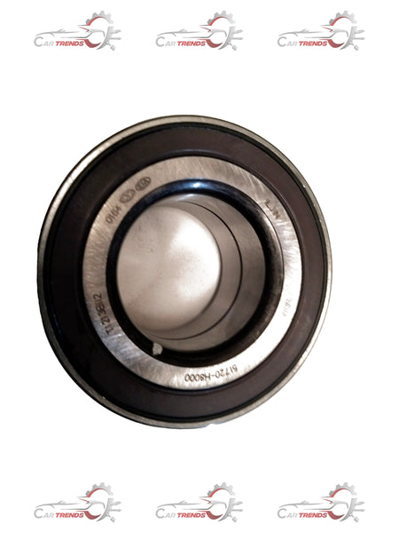 Hyundai Verna front bearing wheel #51720H8000, automotive part with metal and rubber components, close-up view.