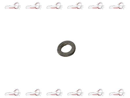 Chevrolet Tavera fan belt, general motors brand, showing the black rubber belt with tensioner and pulley system in detailed view.