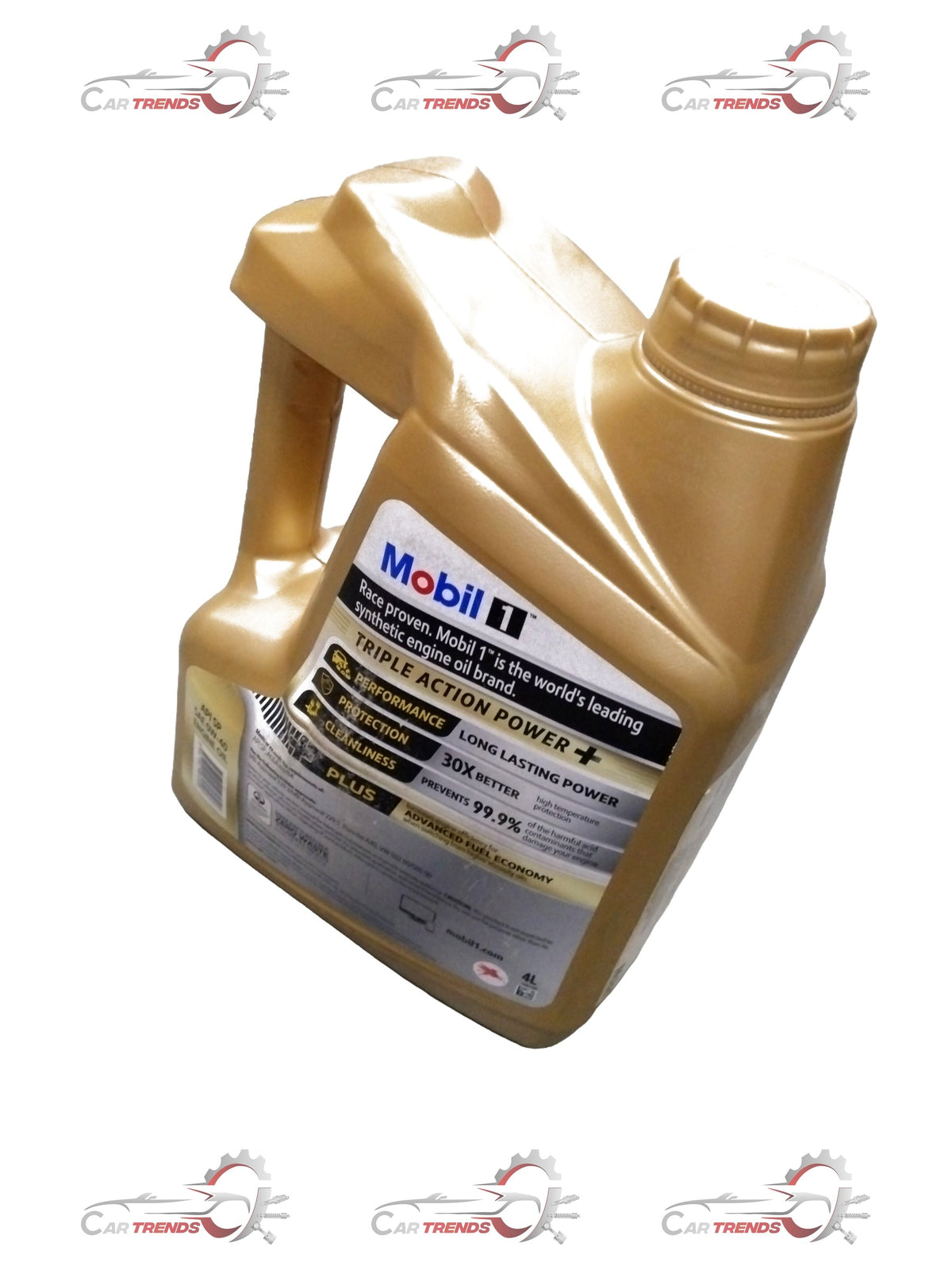 MOBIL Car Engine Oil | 0w40 4Ltrs Pack | All Cars  | All Variants | #MOBIL0W404LTRS MOBIL0W404LTRS - Back view