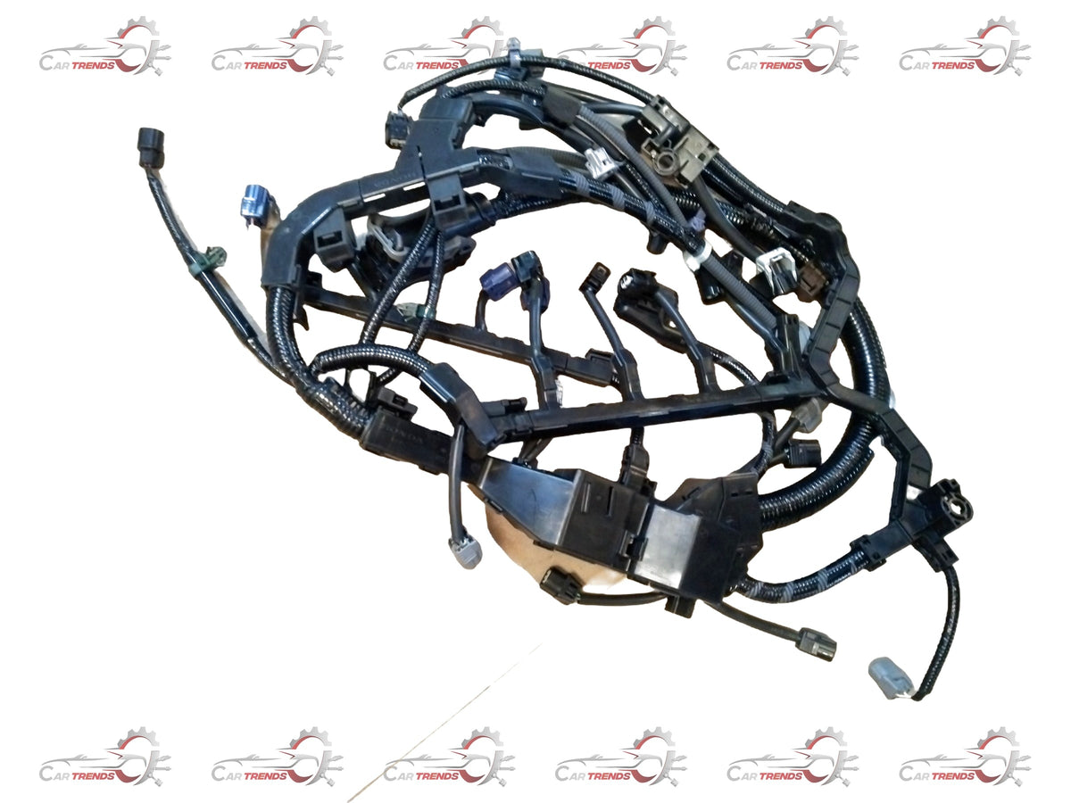 CarTrends engine harness for Honda Accord, detailed view showing wiring connectors and durable construction.