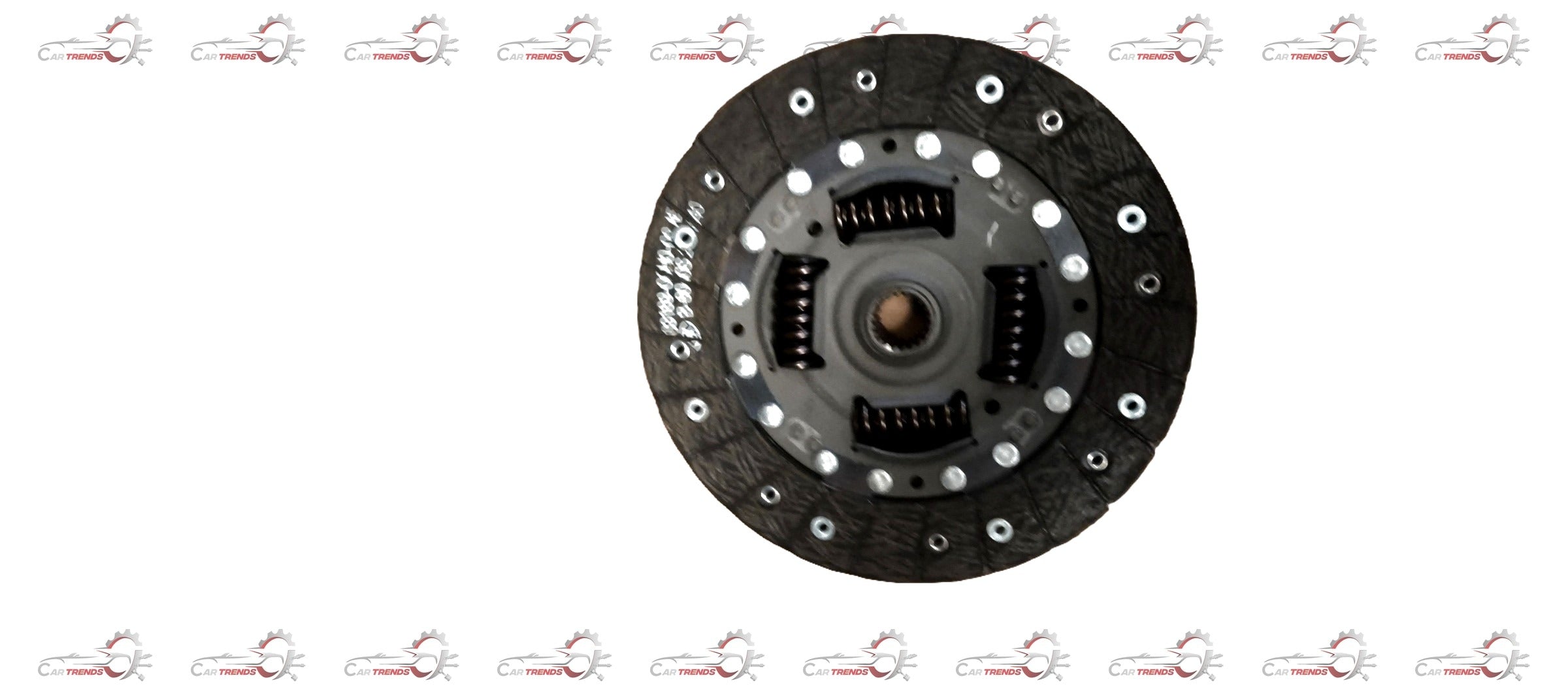 Maruti Suzuki clutch plate for Swift diesel engine, showing a close-up of the clutch disc with metallic surface and friction lining.