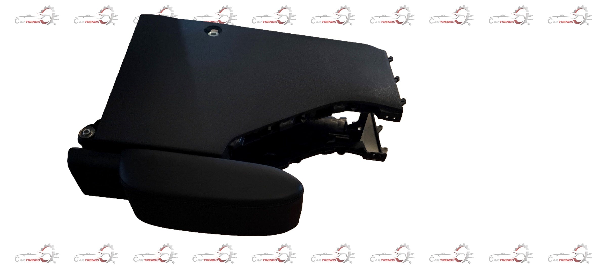 Maruti Suzuki BoxFloor console rear part, black plastic interior storage component for vehicle interior.