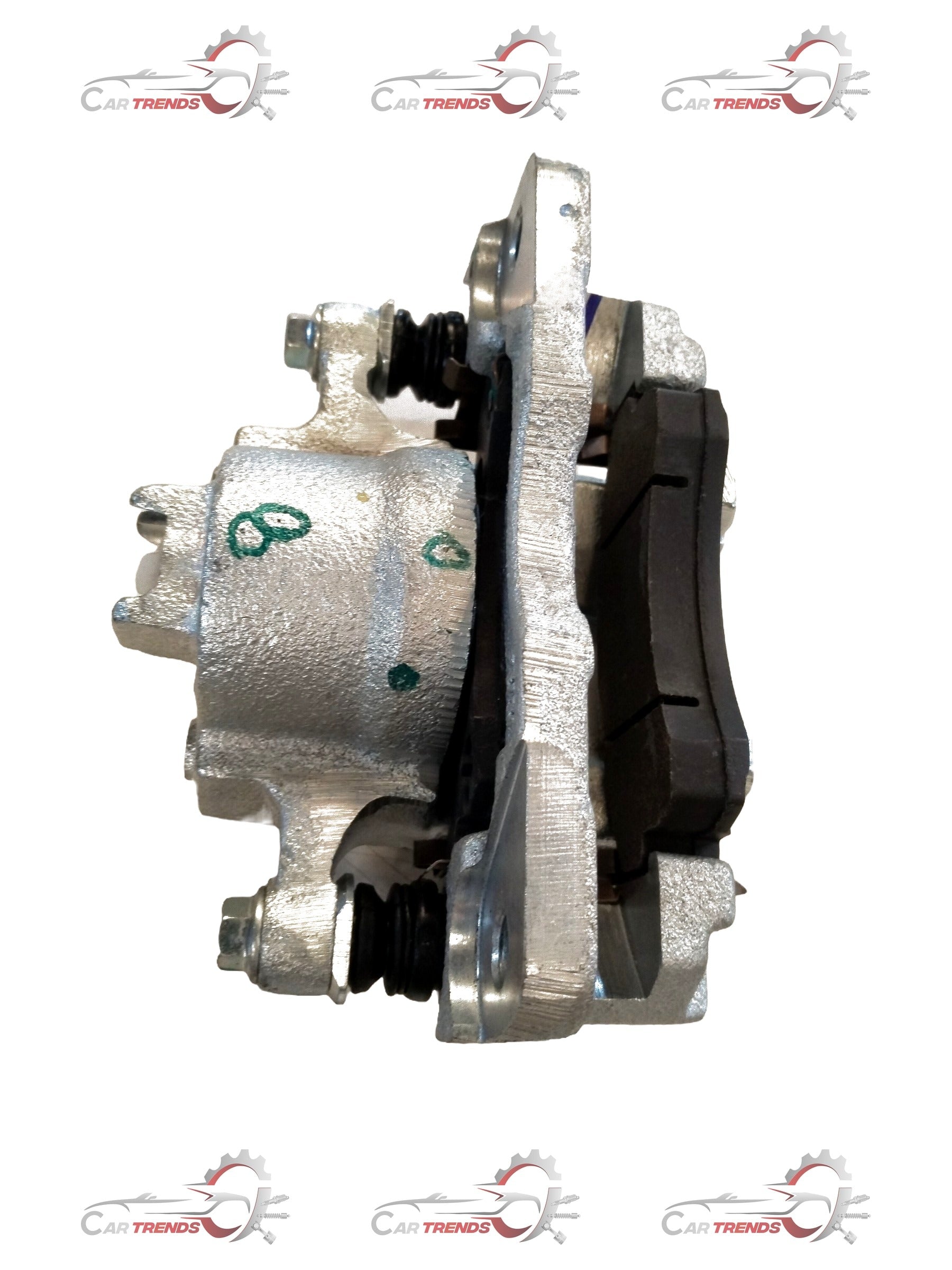 Front brake caliper assembly for Maruti Suzuki S-Cross and Vitara Brezza, part number 55101M77P01, shown in the image