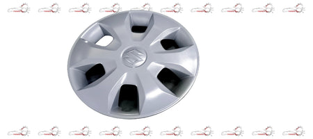 Maruti Suzuki wagonr wheel cover with brand logo, black circular design fitting the vehicle's wheel for stylish protection.