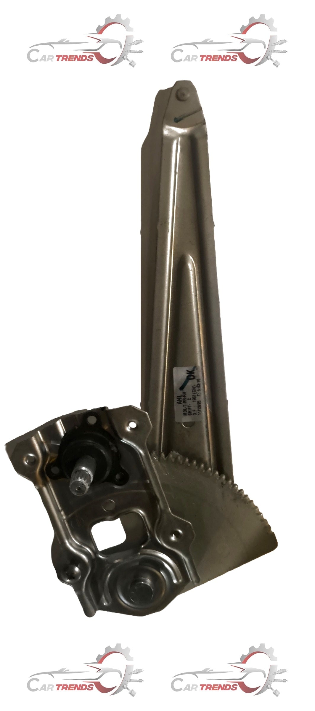Rear window regulator assembly for Maruti Suzuki vehicle, showing the mechanical components of the window lift system.