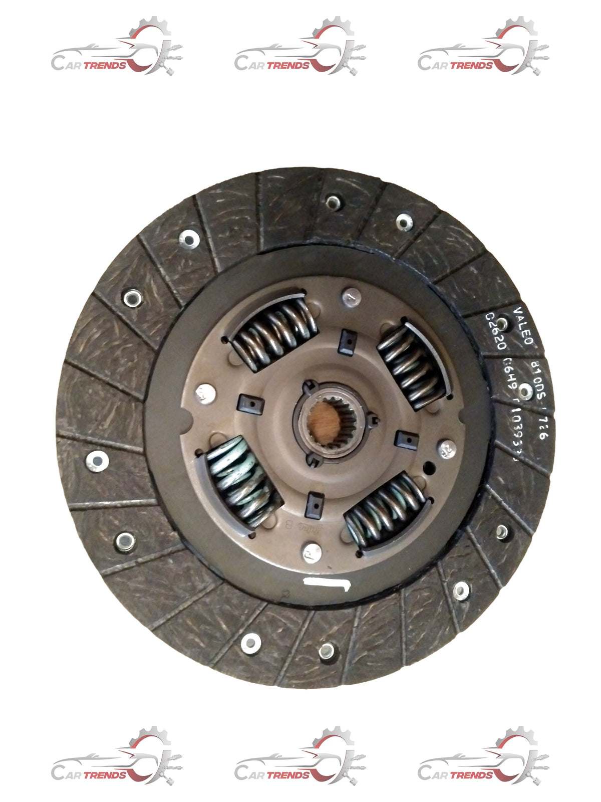 Maruti Suzuki clutch plate for Baleno 3rd Gen and Fronx, petrol and CNG models, close-up of the clutch plate component.