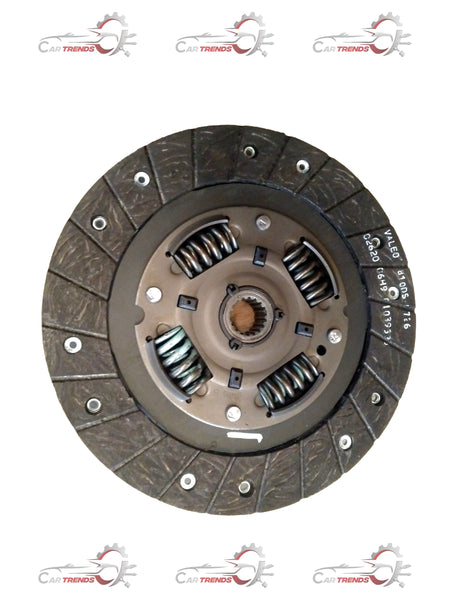 Maruti Suzuki clutch plate for Baleno 3rd Gen and Fronx, petrol and CNG models, close-up of the clutch plate component.