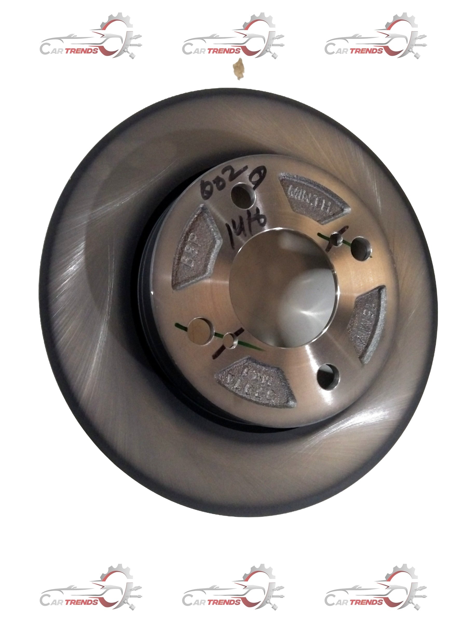 CarTrends front brake disk spare part for Swift new model 55311M68P00, showing the circular brake disc with vented design.