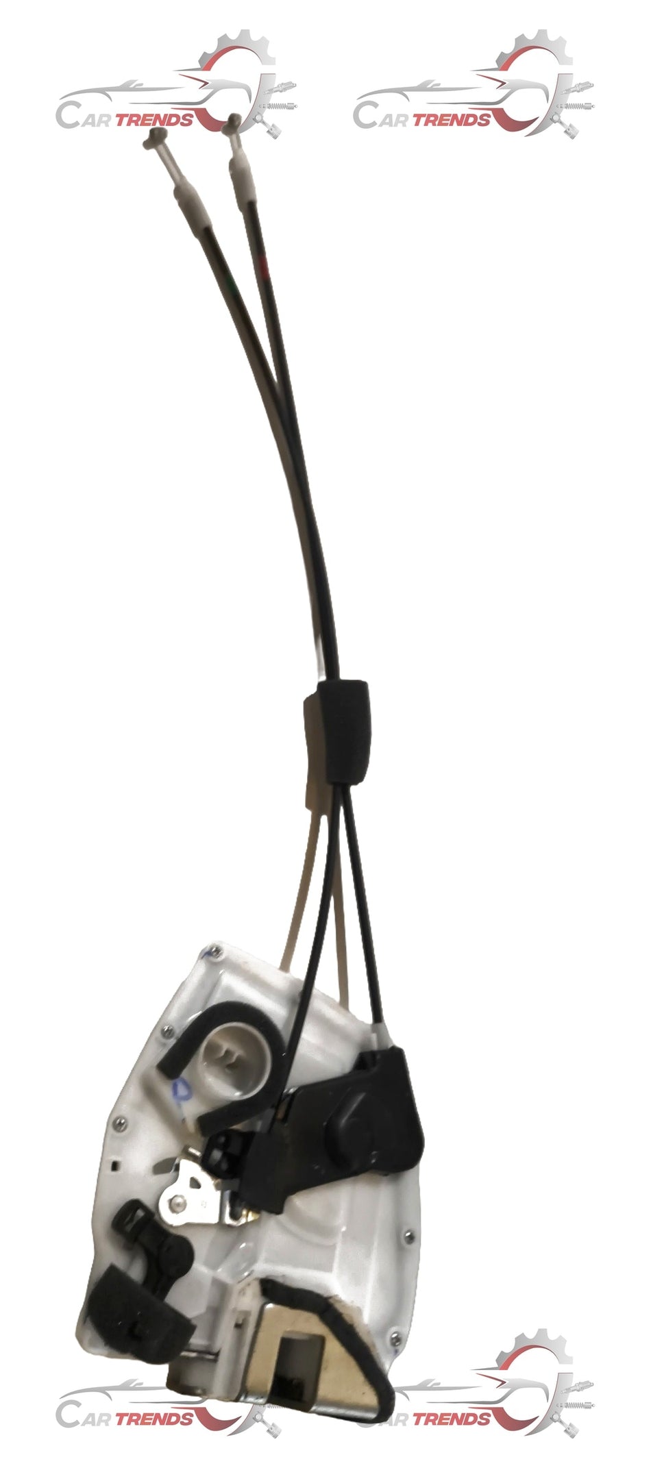 Maruti Suzuki rear door latch assembly, part number 82301M75LA3, shown in a close-up image highlighting the latch mechanism.