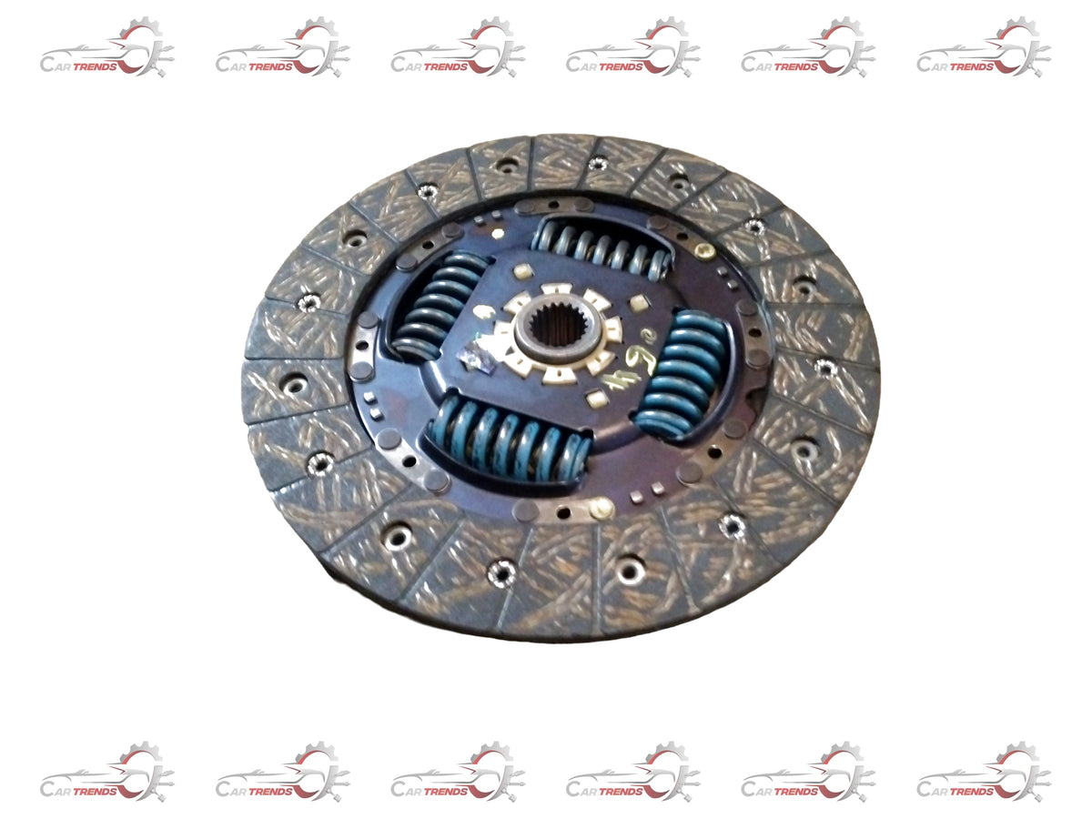 Hyundai clutch plate for Venue, Sonet, and Carens diesel models, showing the metal disc with friction lining.