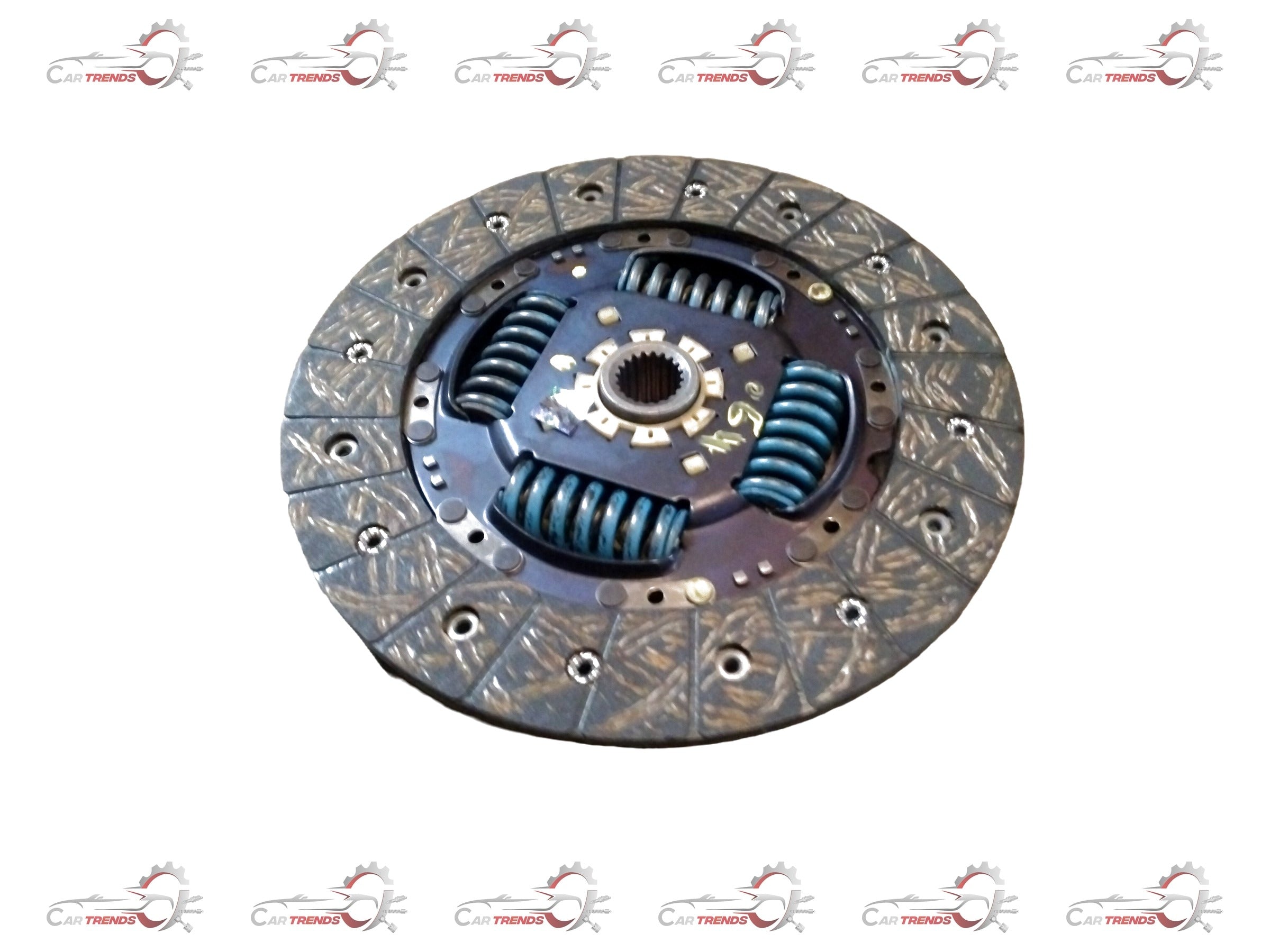 Hyundai clutch plate for Venue, Sonet, and Carens diesel models, showing the metal disc with friction lining.