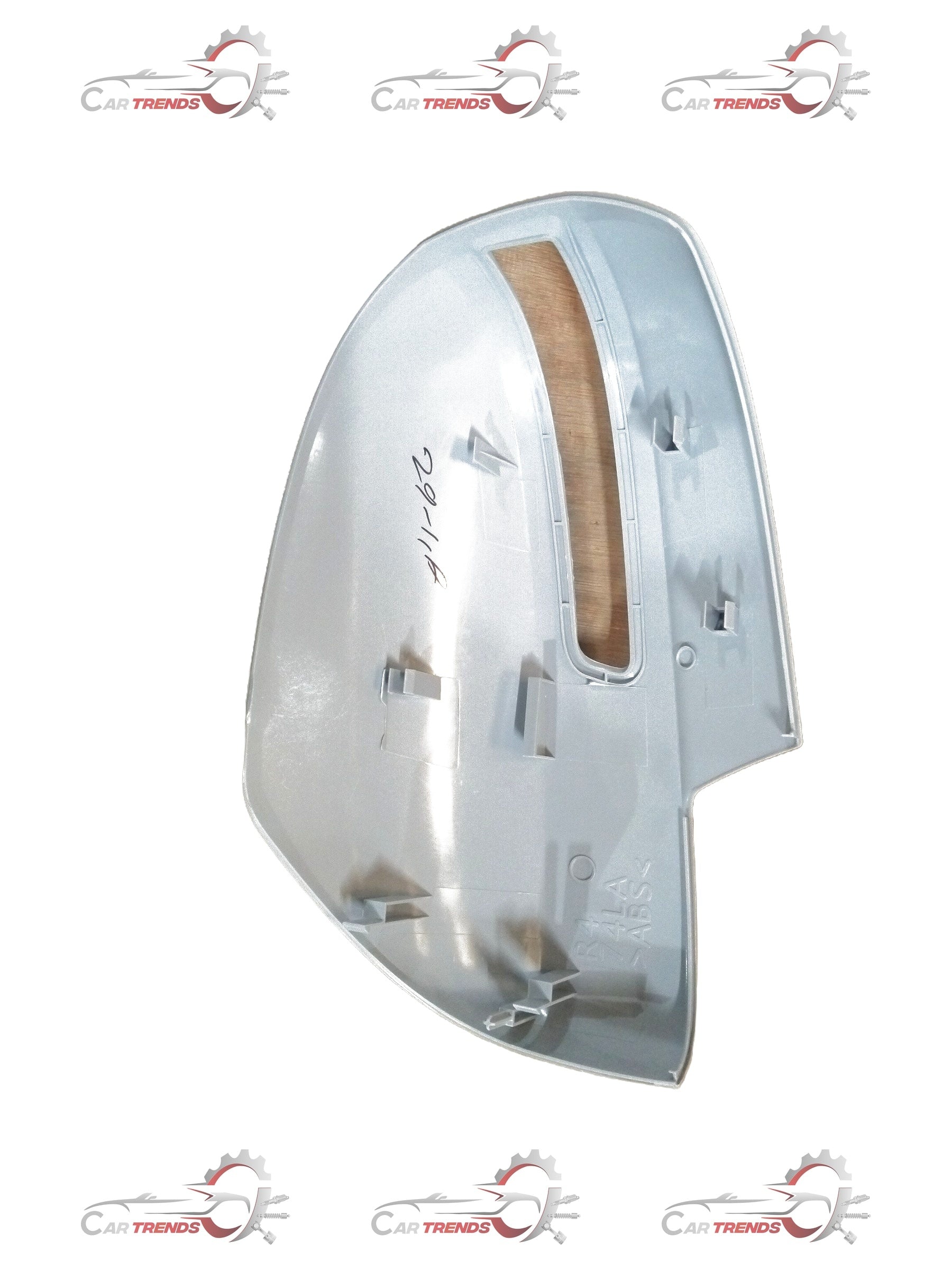 Maruti CarTrends cover mirror visor for Ertiga right side, exterior view showing the black plastic mirror cover.