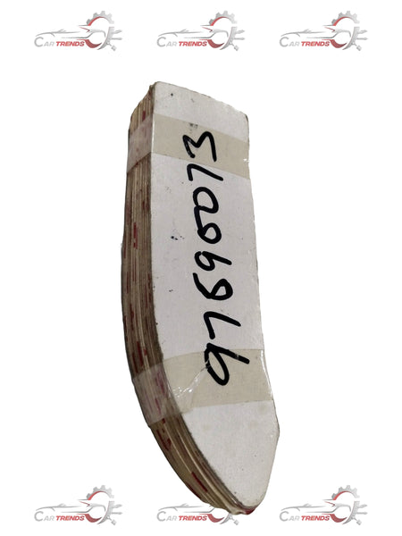 Rear protective door tape for Chevrolet Tavera, showing close-up of the General Motors branded tape on vehicle door.