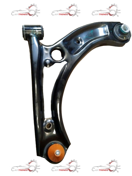 CarTrends 45202M55R00 left side arm Swift spare part, showing a close-up of the new model automotive suspension component