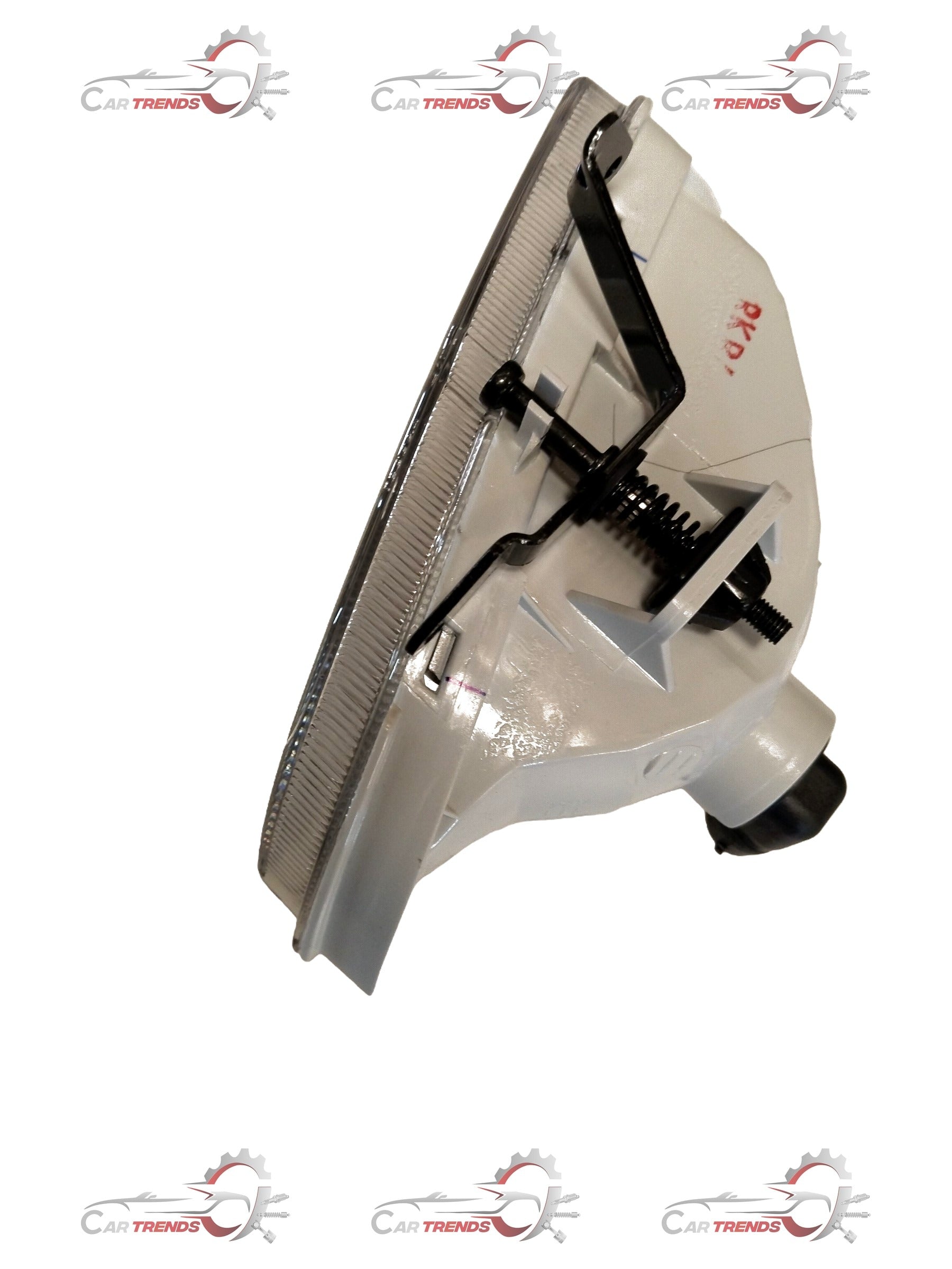 CarTrends fog lamp accent spare part for left-hand side vehicle, model #922011A000, with clear lens and mounting bracket.