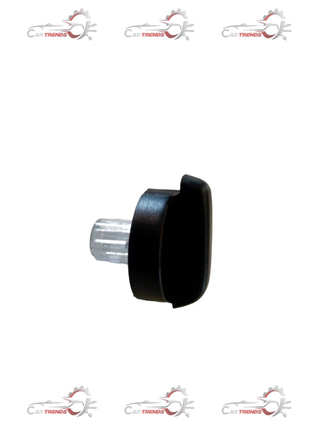 Black knob heater control for Celerio and Wagon R by CarTrends, showing the dial and control functions in a close-up image.